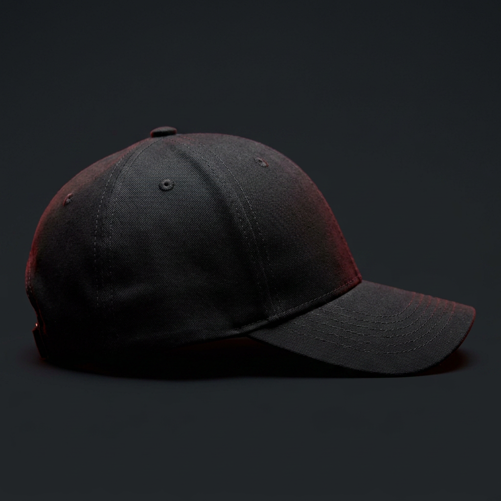 Side profile of the Scalura™ cap silhouette